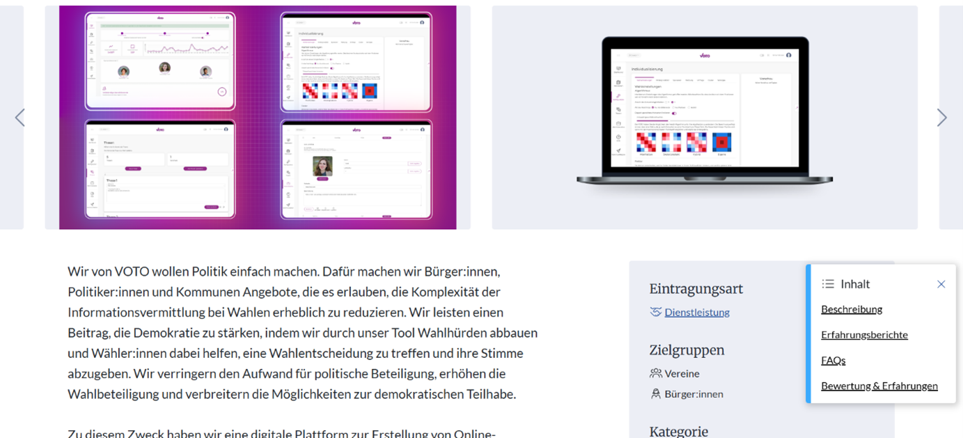 Vorschau Marktplatz Release 3.0